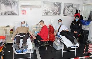 Polis Haftasında 120 ünite kan toplandı