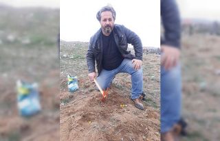 Polis memuru doğaya 3 bin 599 meşe ağacı fidanı...