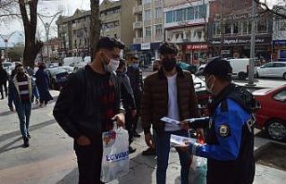 Polisler Erzincan’ın rengini mavi yapmak için...