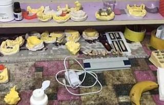 Polisten ruhsatsız diş kliniğine operasyon
