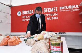 Pursaklar’da ihtiyaç sahiplerini tebessüm ettiren...