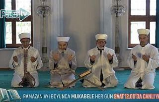 Ramazan boyunca canlı mukabele yayını