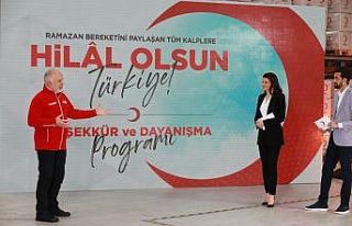 Ramazan için Kızılay’a destek yağdı