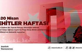 Rektör Çomaklı’dan Şehitler Haftası mesajı