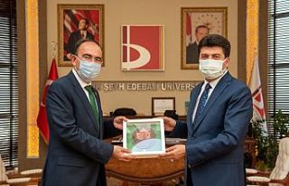 Rektör Sarıbıyık’tan, Rektör Beydemir’e ziyaret