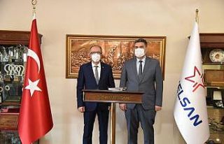 Rektör Uzun, Havelsan Genel Müdürü Nacar’ı...
