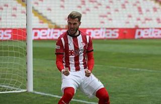 Robin Yalçın, Sivasspor’da siftah yaptı