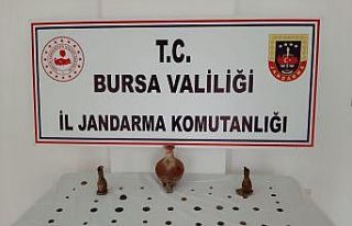 Roma ve Bizans dönemine ait tarihi eserler ele geçirildi