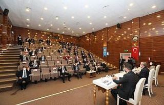 Şahinbey Belediyesi nisan ayı meclis toplantısı...