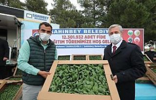 Şahinbey çiftçilere büyük destek