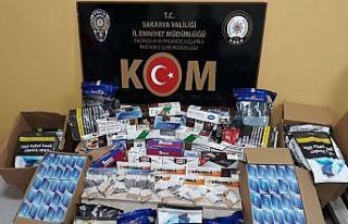 Sakarya’da 67 paket kilogramlık kaçak tütün...