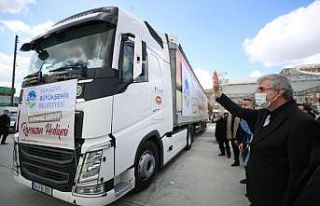 Sakarya’dan Şırnak’a 1 tır dolusu gıda kolisi...