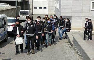 Samsun merkezli suç örgütü operasyonunda 11 kişi...