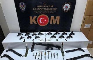 Samsun merkezli suç örgütüne operasyon: 24 gözaltı