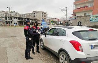 Samsun’da jandarmadan HES kodu uygulaması