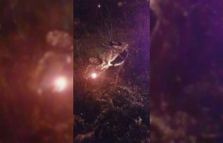 Samsun’da otomobiliyle şarampole yuvarlanan uzman...