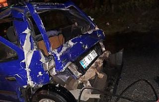 Samsun’da trafik kazası: 2 yaralı