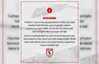 Samsunspor’dan Yasin Öztekin’e “Galatasaray”...