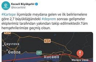 Sanayi kenti ard arda depremlerle uyandı