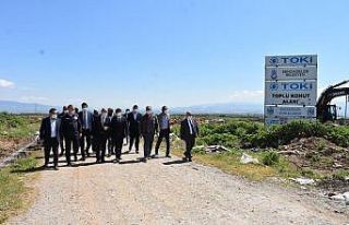 Sancaklıbozköy TOKİ konutları için geri sayım...