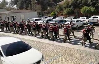 Şanlıurfa merkezli uyuşturucu operasyonunda 15...