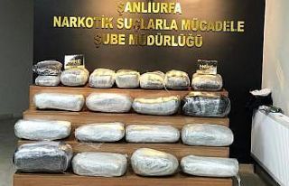 Şanlıurfa’da 15 ayda uyuşturucudan bin 68 zanlı...