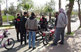 Şanlıurfa’da motosiklet denetimi