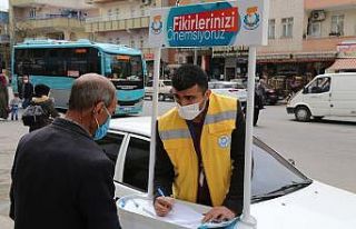 Şanlıurfa’da vatandaşlar taleplerini sahada iletiyor