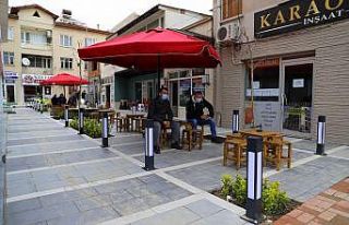 Saruhanlı’da atıl durumdaki çarşı yenilenerek...