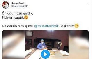 Şayir’den Bıyık’a pideli gönderme