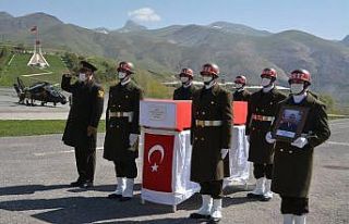Şehit Gökçe için uğurlama töreni