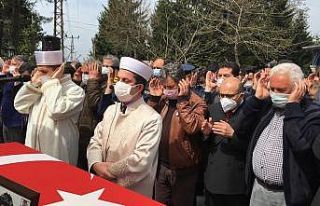 Şehit Türk Yıldızları pilotu son yolculuğuna...