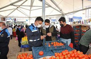 Semt pazarlarındak fiyatlar denetlendi