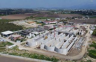 Serik-2 arıtma tesisi inşaatının yüzde 80’i...