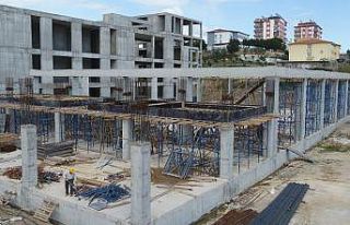 Serik Kültür Merkezi bünyesindeki düğün salonu...