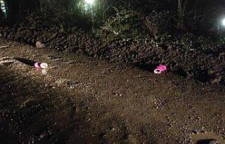 Sevgilisiyle tartışarak kaçmaya çalışan kadını...