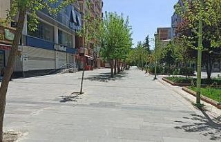 Siirt’te cadde ve sokaklar sessizliğe büründü