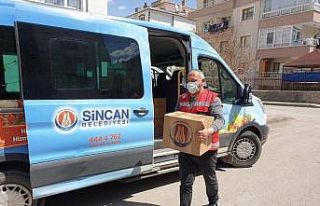 Sincan Belediyesi ihtiyaç sahiplerine el uzatmaya...