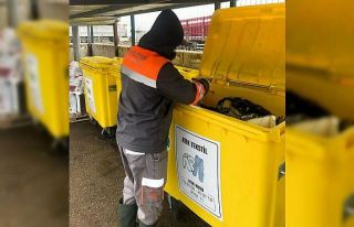 Sincan Belediyesinden 1. sınıf atığa destek