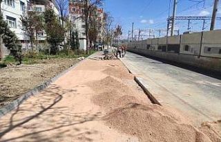 Sincan’da asfalt ve kaldırım çalışmaları devam...