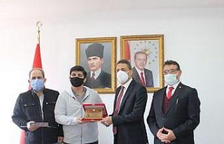 Sinoplu Türkiye birincisi ödülünü aldı