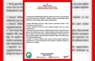 Sinop’ta Kur’an kurslarına yüz yüze eğitim...