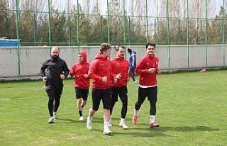 Sivas Belediyespor, Mamak maçı hazırlıklarına...
