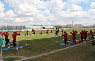Sivas Belediyespor’da Kırşehir maçı hazırlıkları...