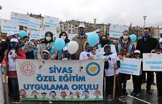 Sivas’ta 2 Nisan Dünya Otizm Farkındalık Günü...