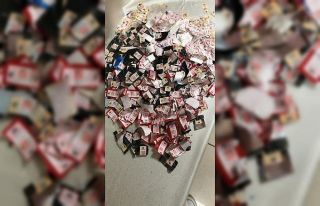 Sivas’ta bin 180 adet sigara bandrolü ele geçirildi