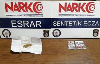 Sivas’ta narkotik operasyonları