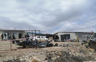 Sivas’ta patlayan tüp tankı 5 kişinin yaralanmasına...