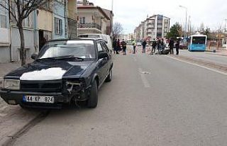 Sivas’ta trafik kazası: 1 yaralı