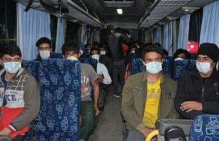 Siverek’te yabancı uyruklu kaçak göçmenler yakalandı